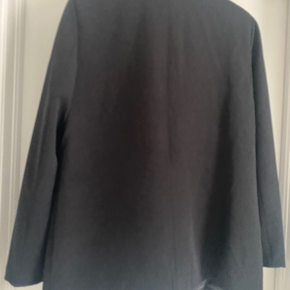 RD Style Black Double Breasted Blazer Size Medium - Picture 3 of 5